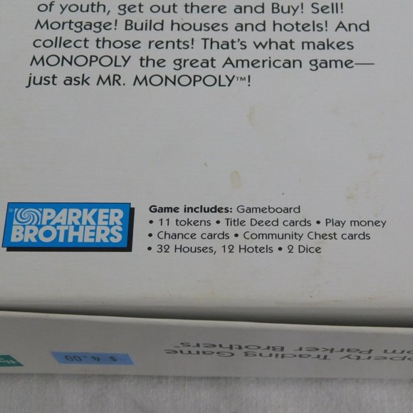 SPECIAL 1999 Monopoly Game 11 Tokens Money Bag plus Original Complete Game - Picture 10 of 12